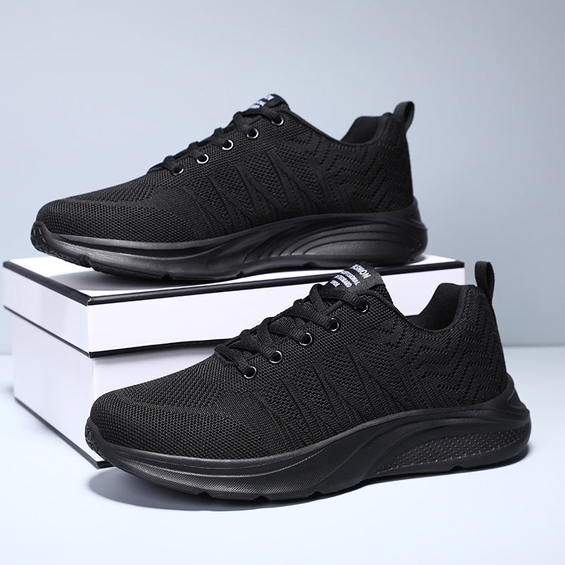 Men's Running Shoes 2025 New Cross-Border Outdoor Breathable Mesh Casual Shoes Men's Fashionable Trendy Sports Shoes