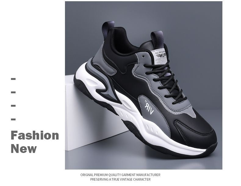 2025 New Men's High-end sneaker All-match Men's Shoes Spring Soft Bottom Shock Absorbing Running Shoes Lightweight Breathable Running Shoes