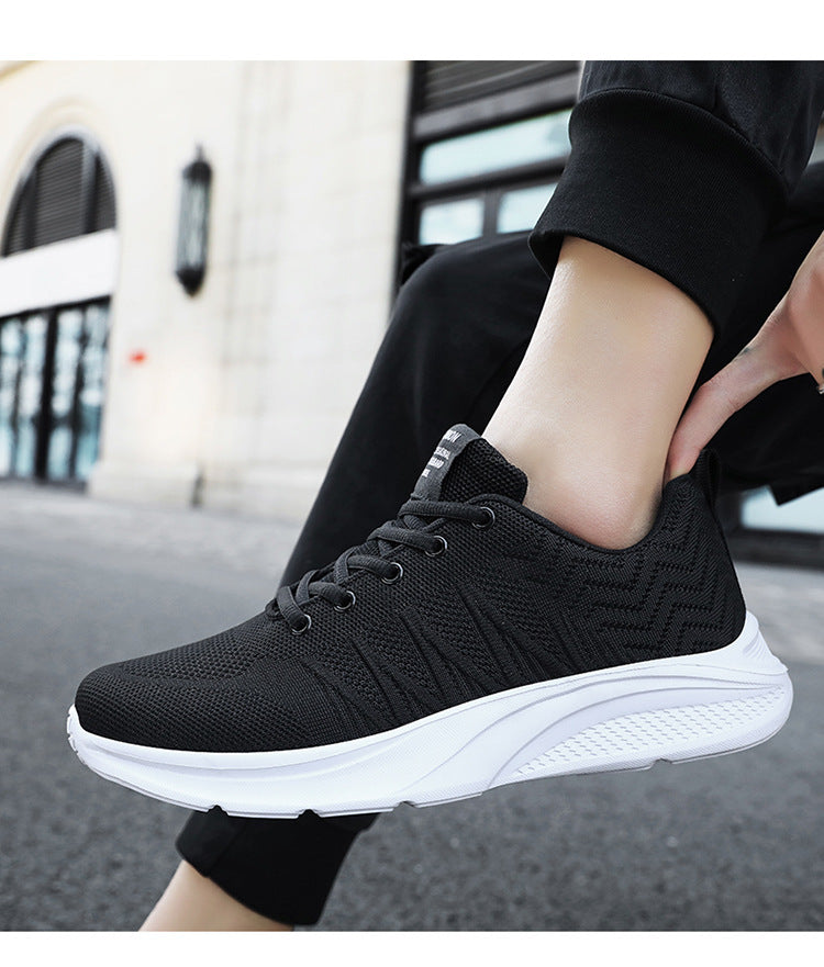 Men's Running Shoes 2025 New Cross-Border Outdoor Breathable Mesh Casual Shoes Men's Fashionable Trendy Sports Shoes