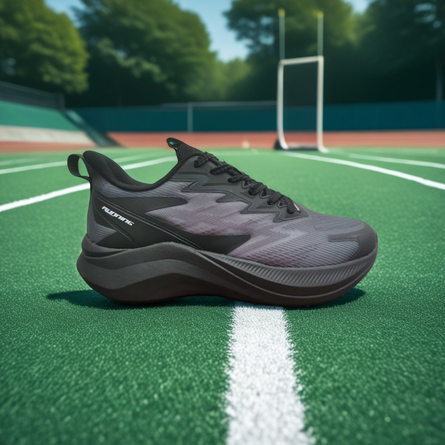 High-Quality Four-Season New Fashion Sports Shoes, Cushioning Running Shoes, Casual High School Entrance Examination Racing Sports Shoes for Men