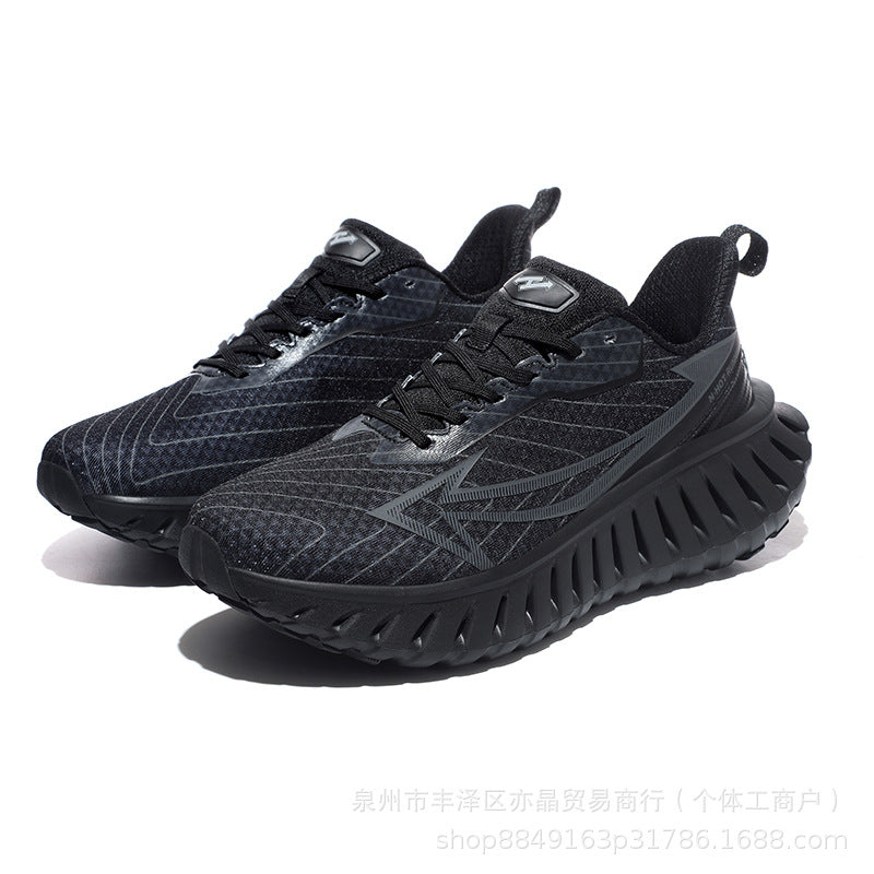 Running Shoes Men's Shoes 2025 New Breathable Mesh Sports Carbon Plate Running Shoes Increased Wear-Resistant Versatile Casual Shoes