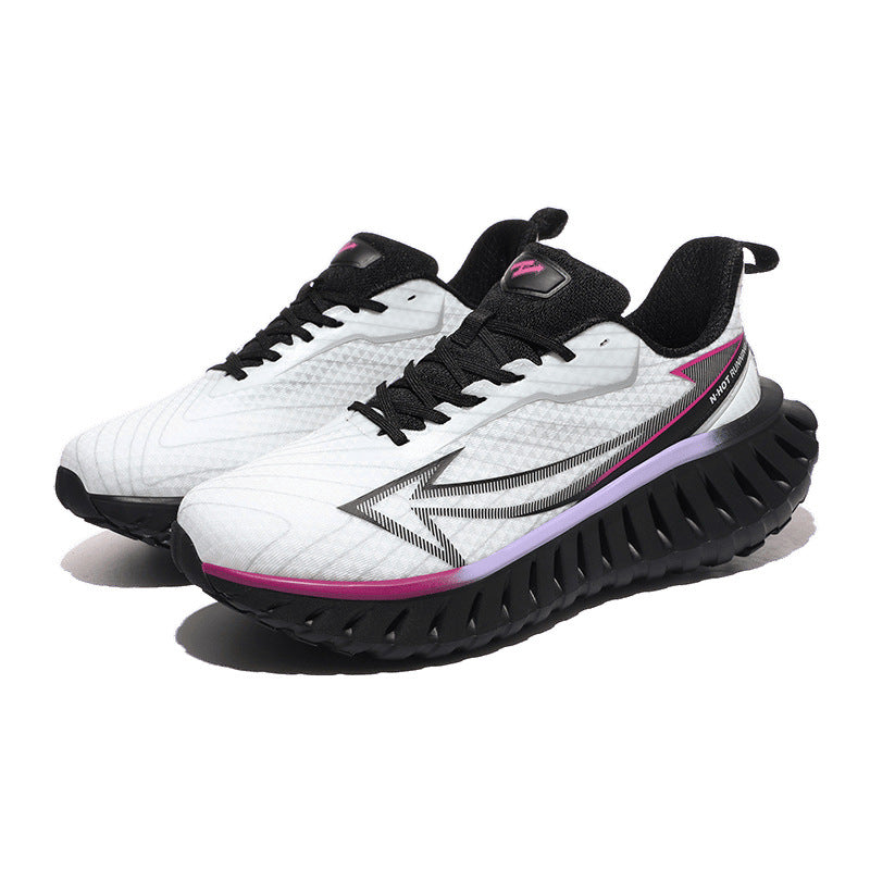 Running Shoes Men's Shoes 2025 New Breathable Mesh Sports Carbon Plate Running Shoes Increased Wear-Resistant Versatile Casual Shoes