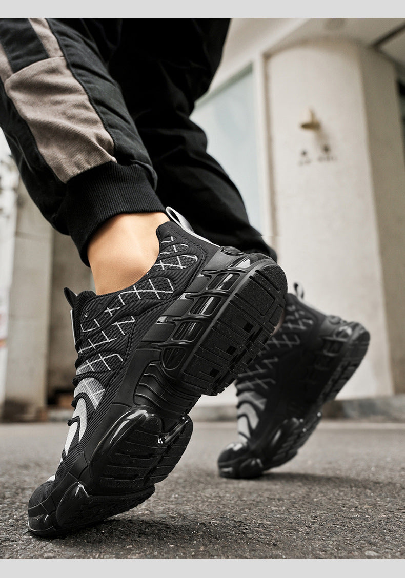 Running Shoes Men's Low-Cut Shock-Absorbing Wear-Resistant Breathable Casual Sports Shoes Outdoor Jogging Shoes Spring and Summer New Men's Shoes