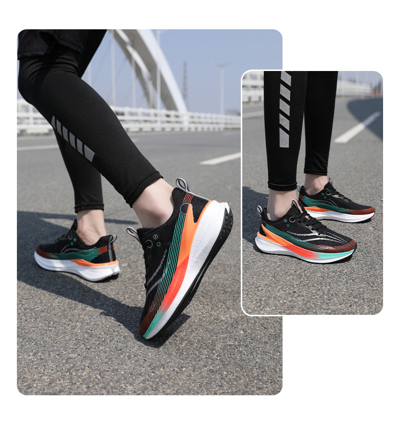 8 Running Shoes for High School Entrance Examination, Non-Slip, Professional, Lightweight, Wear-Resistant, Racing Training, Breathable, Shock-Absorbing and Rebound Sports Shoes