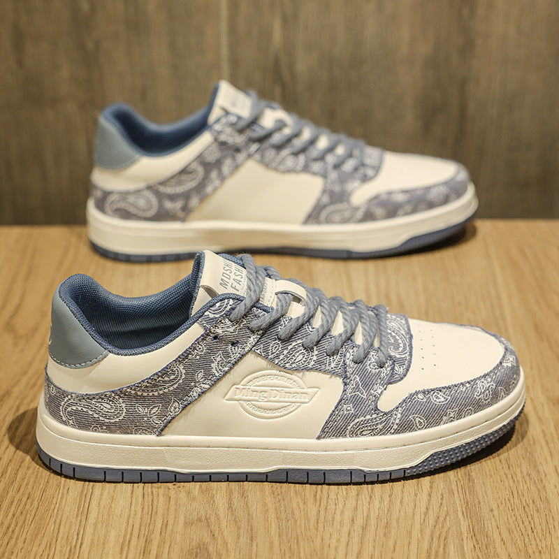 Men's New Winter Style Student Light Luxury Fashionable High-Value Running Shoes, Non-Slip and Wear-Resistant Men's Trendy Casual Sneakers