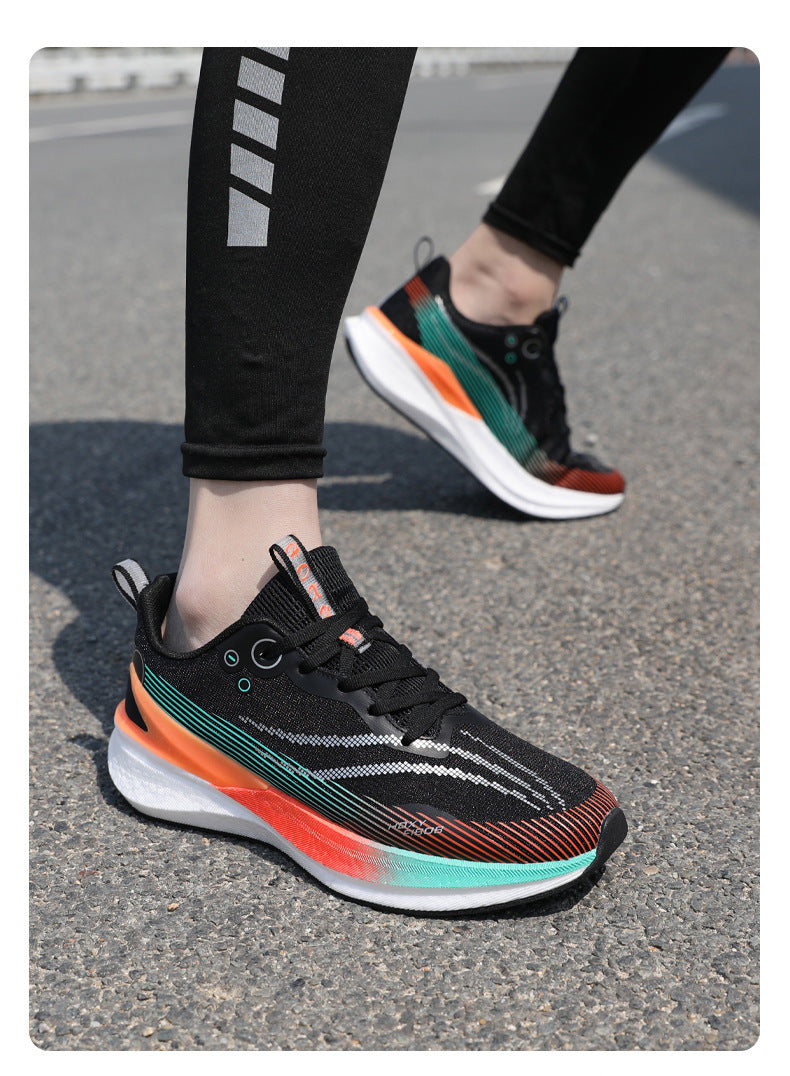 8 Running Shoes for High School Entrance Examination, Non-Slip, Professional, Lightweight, Wear-Resistant, Racing Training, Breathable, Shock-Absorbing and Rebound Sports Shoes
