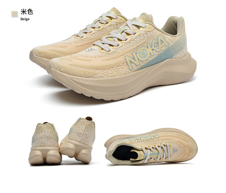 2025 Men's Shoes Autumn and Summer New Mesh Running Shoes Sports Shoes Breathable Shock Absorbing Soft Sole Student Shoes Lightweight Running Shoes