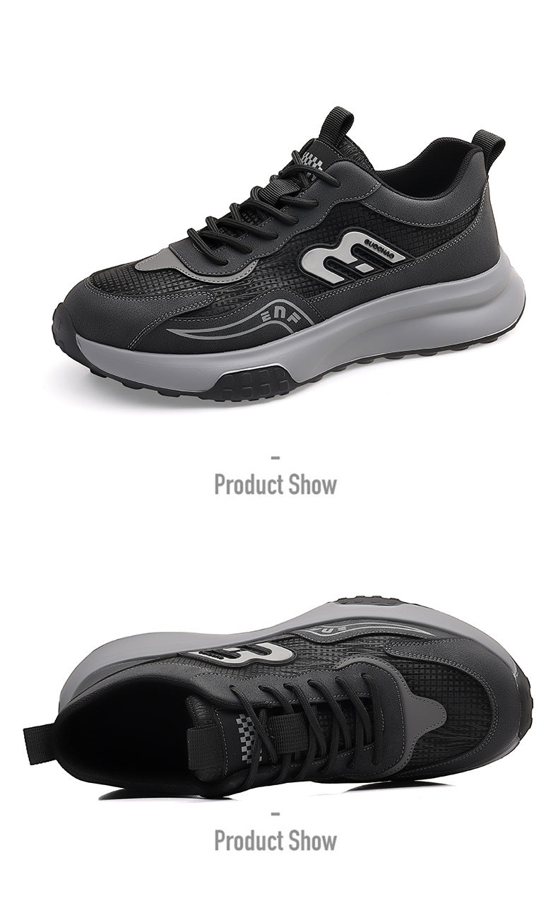 Men's Sneakers 2026 Summer New Style Men's Running Shoes Versatile Breathable Dad-Style Trendy Non-Slip Casual Shoes Wholesale