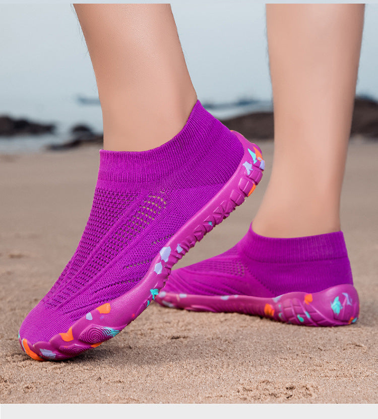 Indoor Fitness Shoes for Men and Women, Skipping Rope Shoes, Shock-Absorbing Soft-Soled Treadmill Shoes, Aerobics Squat Shoes, Non-Slip Comprehensive Training Shoes