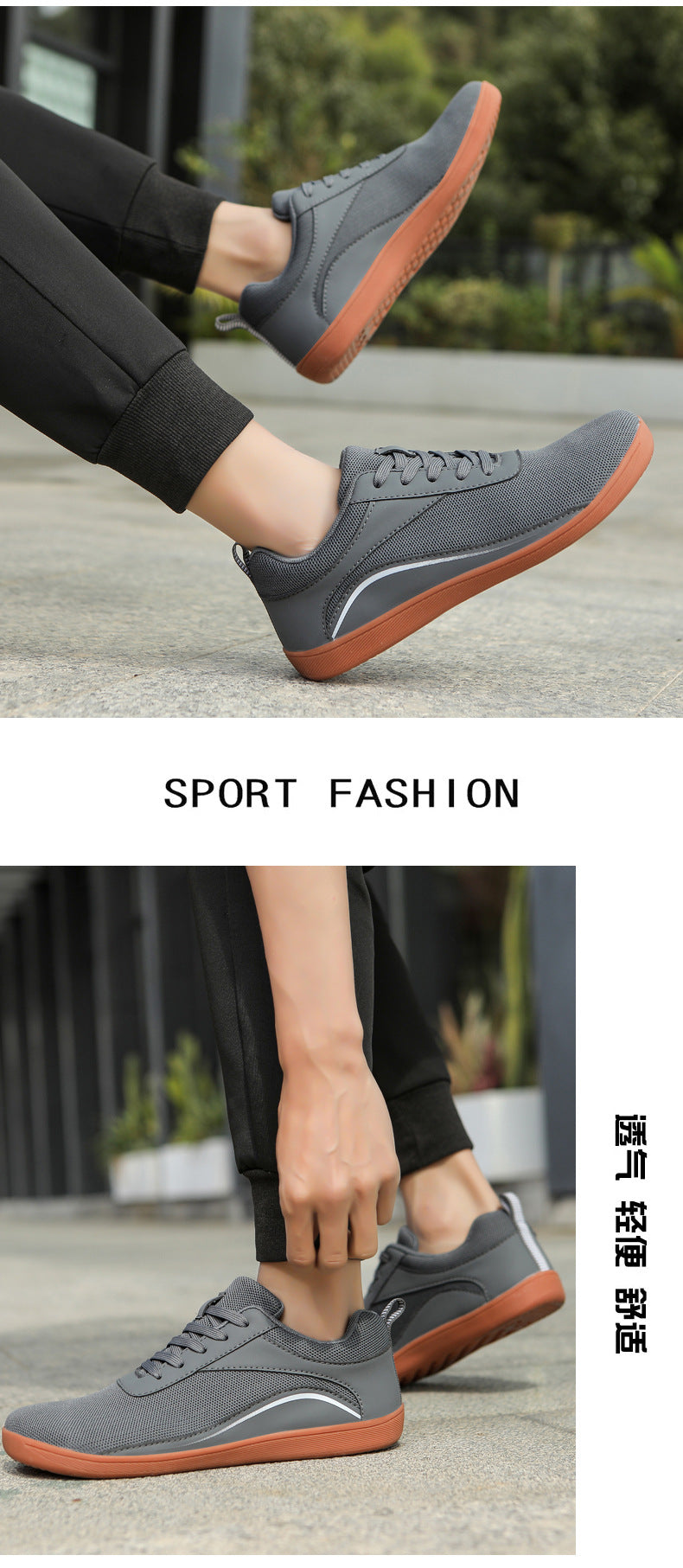 Cross-border 2024 men's barefoot shoes wide toe shoes Amazon step wide palm women's shoes four seasons casual hiking shoes