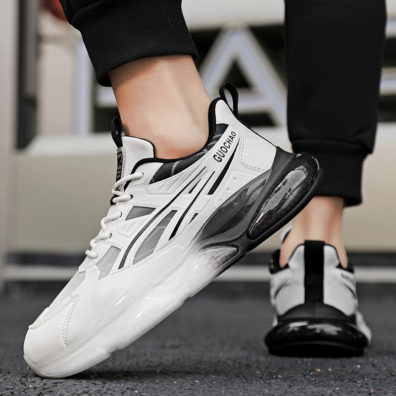 Summer Breathable Mesh Sports Shoes for Men, Soft Soles, Shock-Absorbing, Wear-Resistant, Lightweight Casual Running Shoes, Breathable and Comfortable Shoes