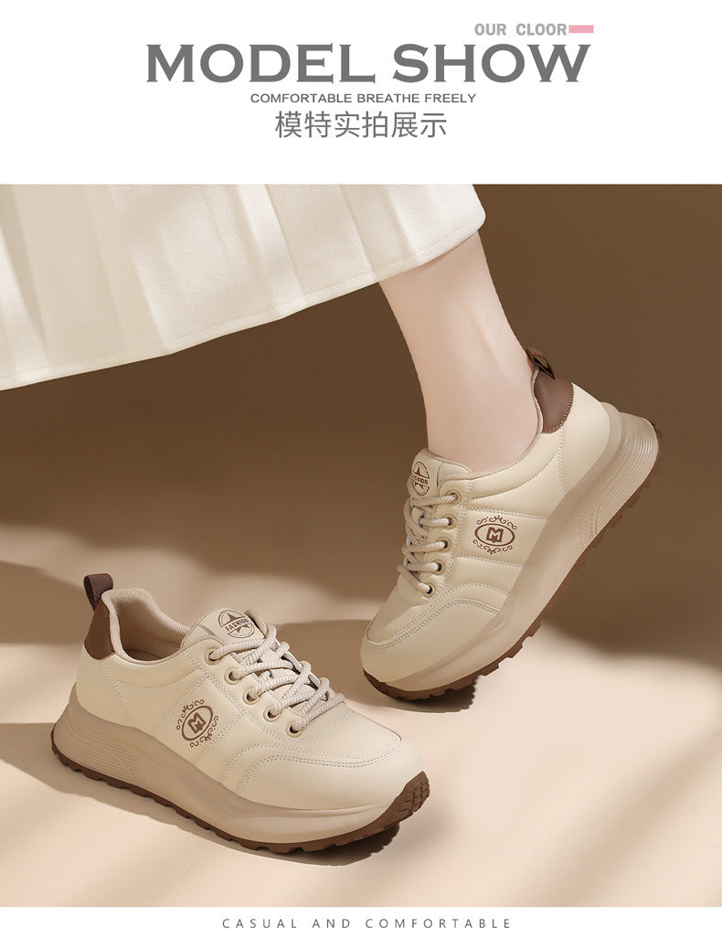 Women's Sports Casual Shoes 2025 New Autumn Versatile Lightweight Soft-Soled Comfortable Running Shoes