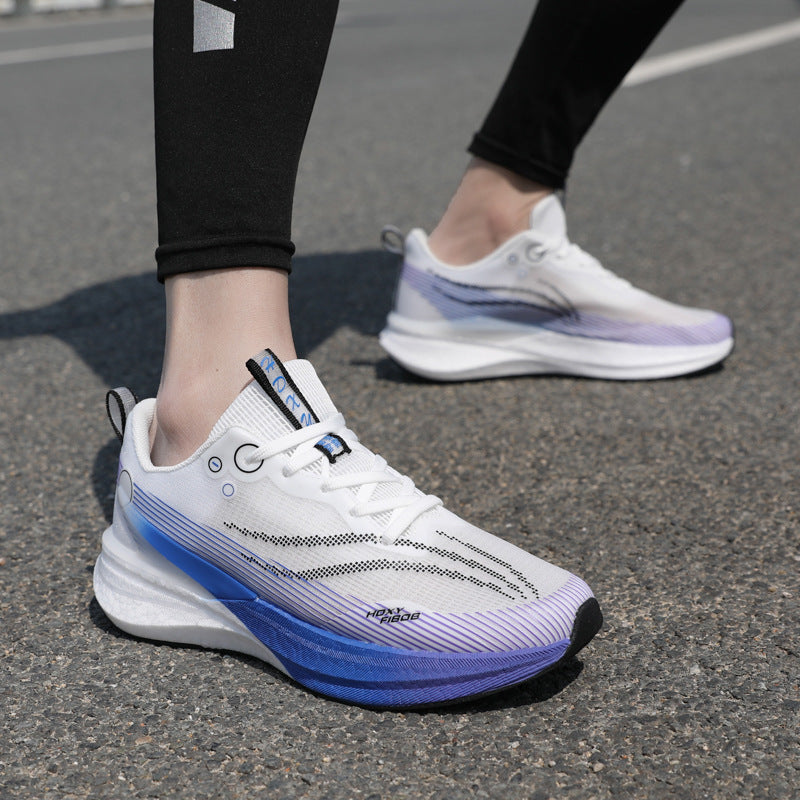 8 Running Shoes for High School Entrance Examination, Non-Slip, Professional, Lightweight, Wear-Resistant, Racing Training, Breathable, Shock-Absorbing and Rebound Sports Shoes