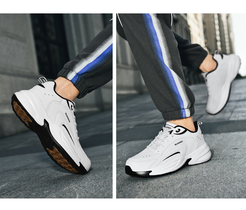 Extra Large Size Running Shoes Men's Sports Casual Shoes Autumn and Winter New Youth Lightweight Breathable Student Outdoor Trendy Shoes