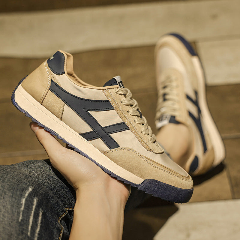 2024 Winter Men's Korean Style Fashion Casual Running Shoes Versatile Breathable Sneakers Sports Men's Shoes Comfortable and Casual