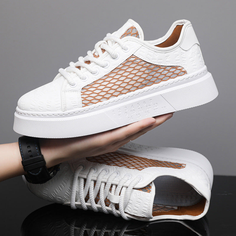Men's Shoes 2026 Sneakers Versatile Sports Casual Shoes Youth Trendy Brand Running White Shoes Comfortable Breathable Low-Top