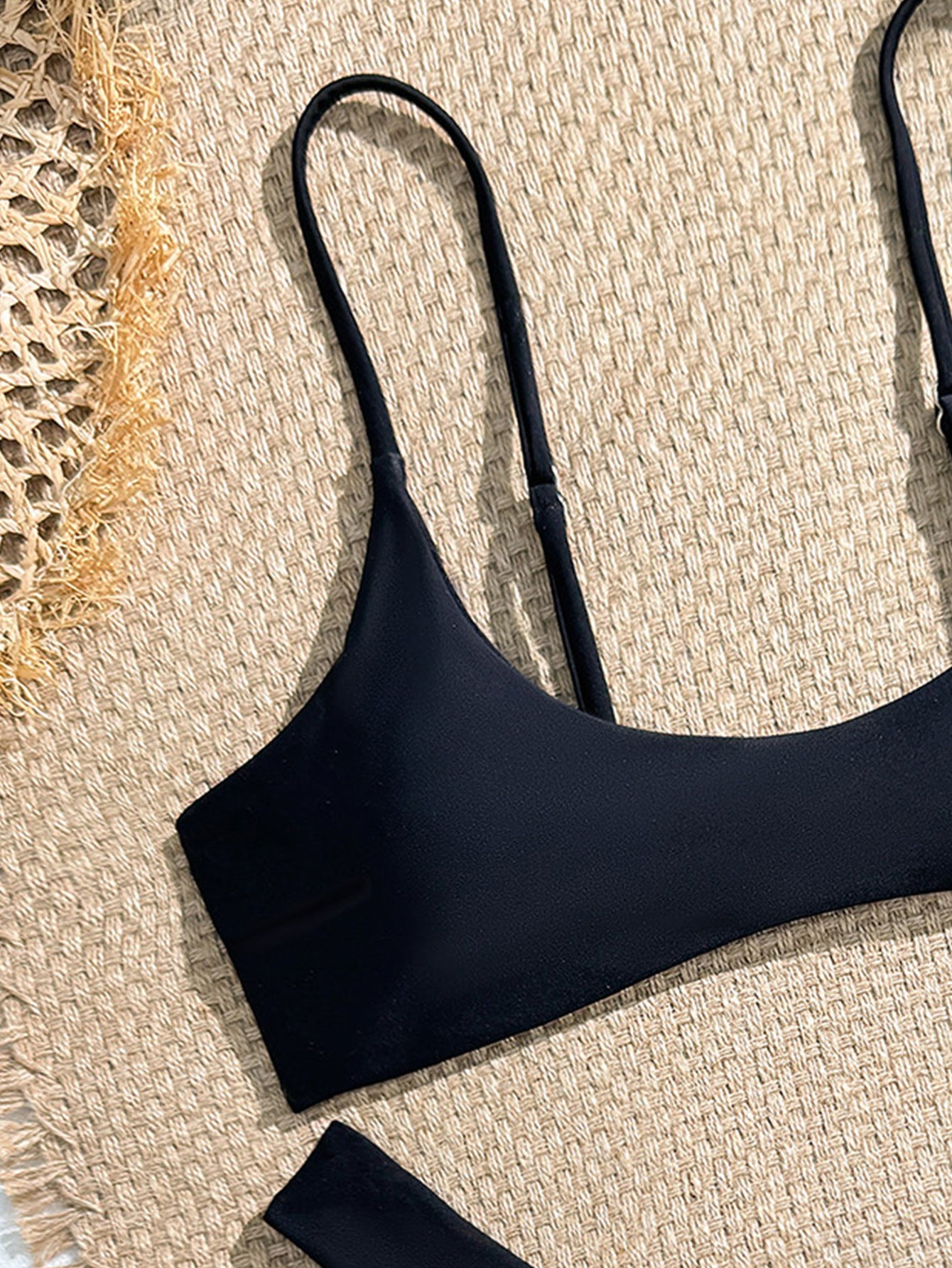 Sexy Sport Type Bandeau 2 Piece Swimsuit Splicing Bikini Push Up Bikinis Women Swimwear Sporty Bathing Suit Beach Wear Biquini