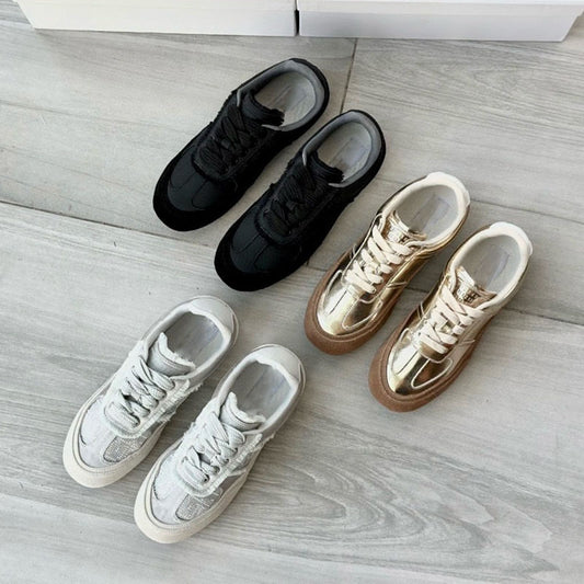 Autumn 2024 new MM * 6 comfortable golden training shoes women's sports casual shoes teleport Seoul new Chinese women's shoes