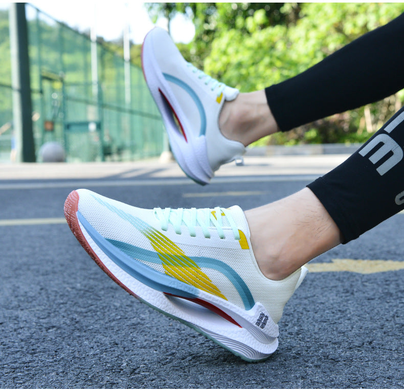 Couple Style Spring and Autum New Sports Shoes Men's Casual Shoes 2025 Lightweight Comfortable Breathable Running Shoes Men's Mesh