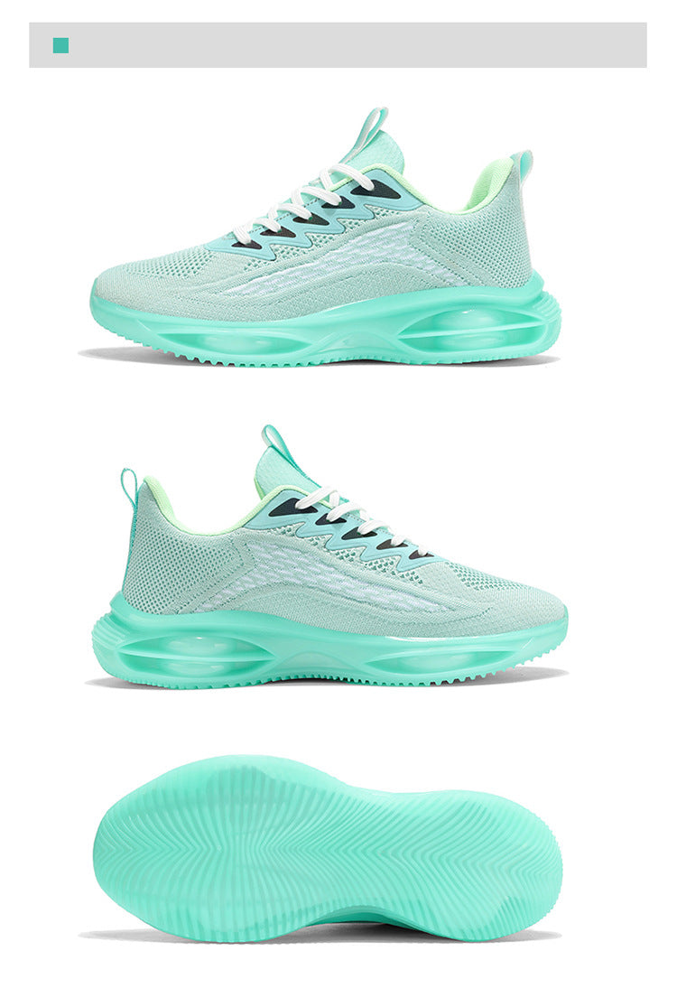 Men's Sports Shoes 2025 New Model Full-Length Air-Cushioned Running Shoes Men's Non-Slip Shock-Absorbing Casual Fashion Trendy Dad Shoes Men