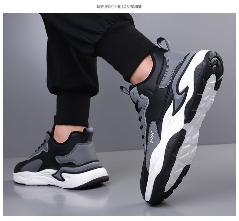 2025 New Men's High-end sneaker All-match Men's Shoes Spring Soft Bottom Shock Absorbing Running Shoes Lightweight Breathable Running Shoes