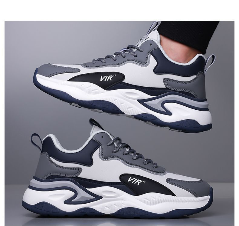2025 New Men's High-end sneaker All-match Men's Shoes Spring Soft Bottom Shock Absorbing Running Shoes Lightweight Breathable Running Shoes