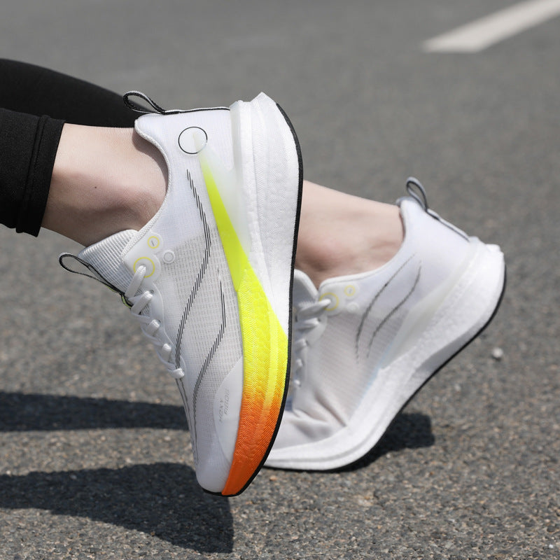 8 Running Shoes for High School Entrance Examination, Non-Slip, Professional, Lightweight, Wear-Resistant, Racing Training, Breathable, Shock-Absorbing and Rebound Sports Shoes