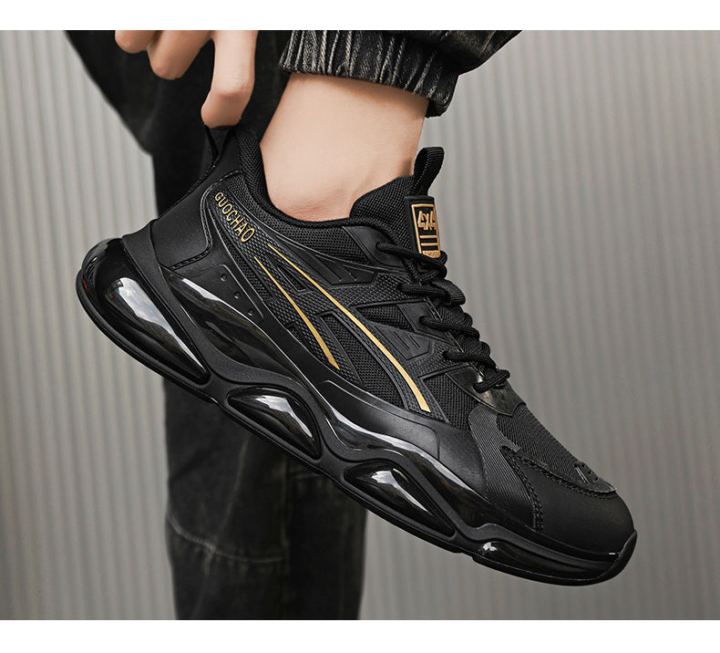 Summer Breathable Mesh Sports Shoes for Men, Soft Soles, Shock-Absorbing, Wear-Resistant, Lightweight Casual Running Shoes, Breathable and Comfortable Shoes