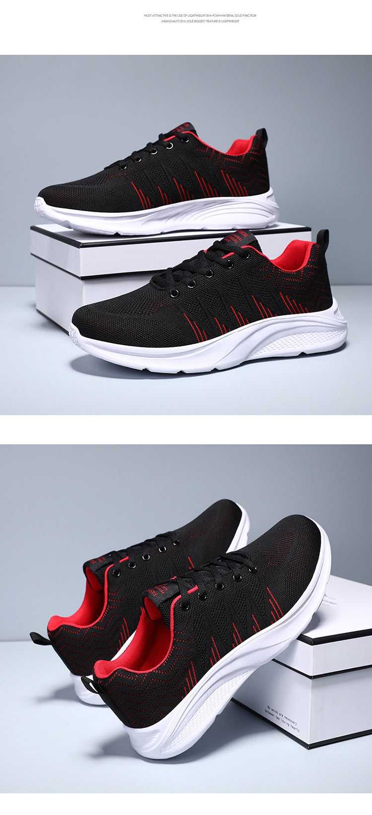 Men's Running Shoes 2025 New Cross-Border Outdoor Breathable Mesh Casual Shoes Men's Fashionable Trendy Sports Shoes
