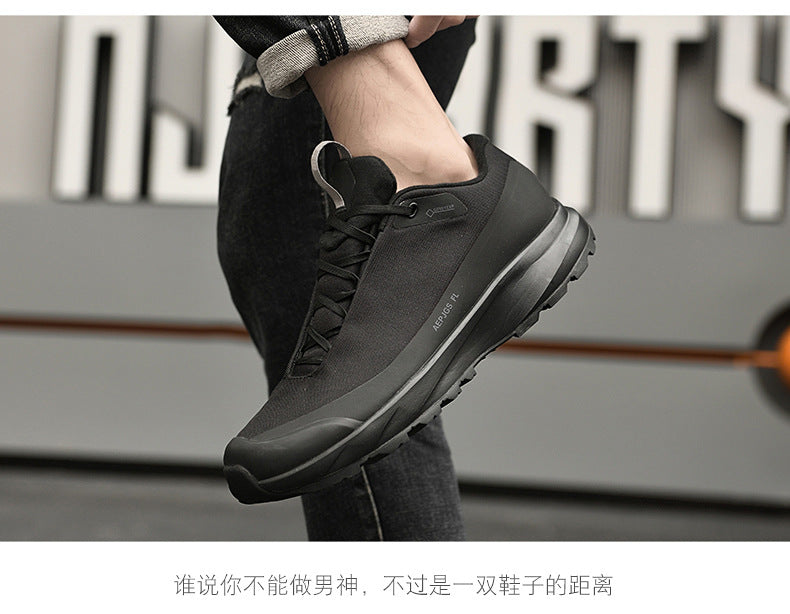 Live broadcast with men's shoes all-terrain running shoes outdoor socks waterproof cross-country hiking sneaker all-match casual shoes