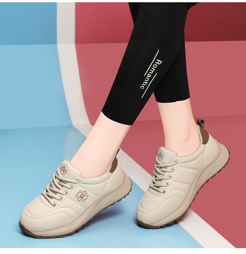 Women's Sports Casual Shoes 2025 New Autumn Versatile Lightweight Soft-Soled Comfortable Running Shoes
