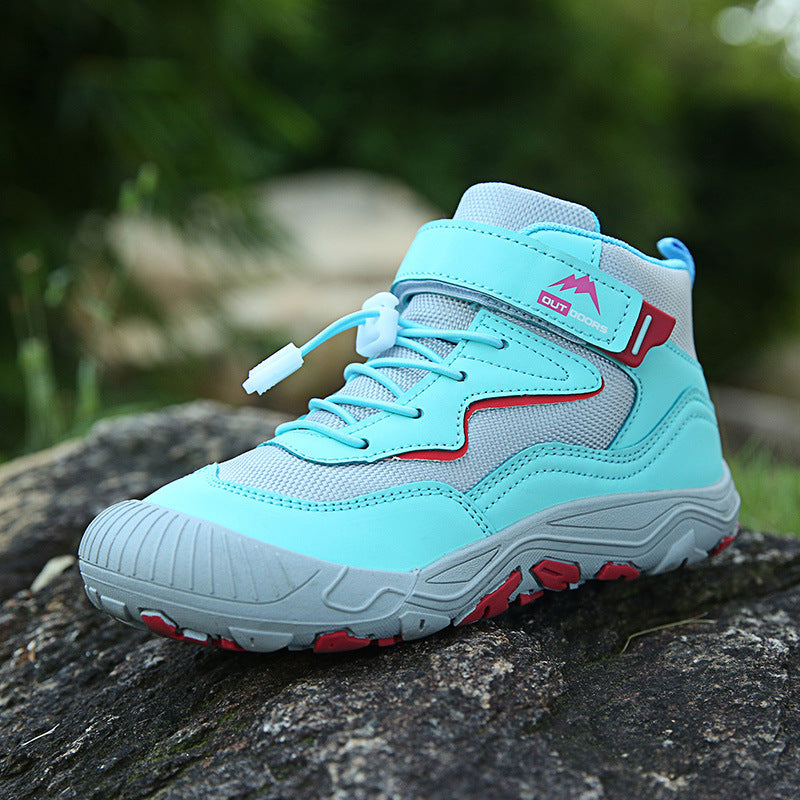 Cross-border Running Shoes Children's Shoes Amazon Outdoor sneaker Autumn and Winter Trendy Children's Anti-slip Shoes Large Children's Mountaineering Shoes