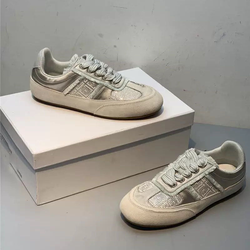 Autumn 2024 new MM * 6 comfortable golden training shoes women's sports casual shoes teleport Seoul new Chinese women's shoes