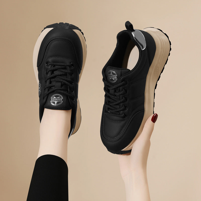 Women's Sports Casual Shoes 2025 New Autumn Versatile Lightweight Soft-Soled Comfortable Running Shoes
