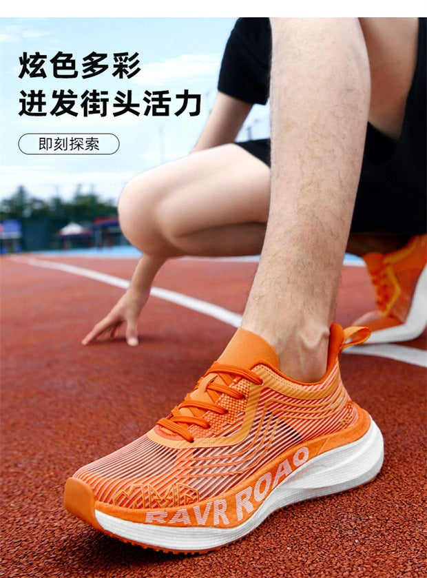 Cross-border New Breathable Casual Sports Running Shoes Autumn Fashion Coconut Shoes Light Outdoor Men's Shoes