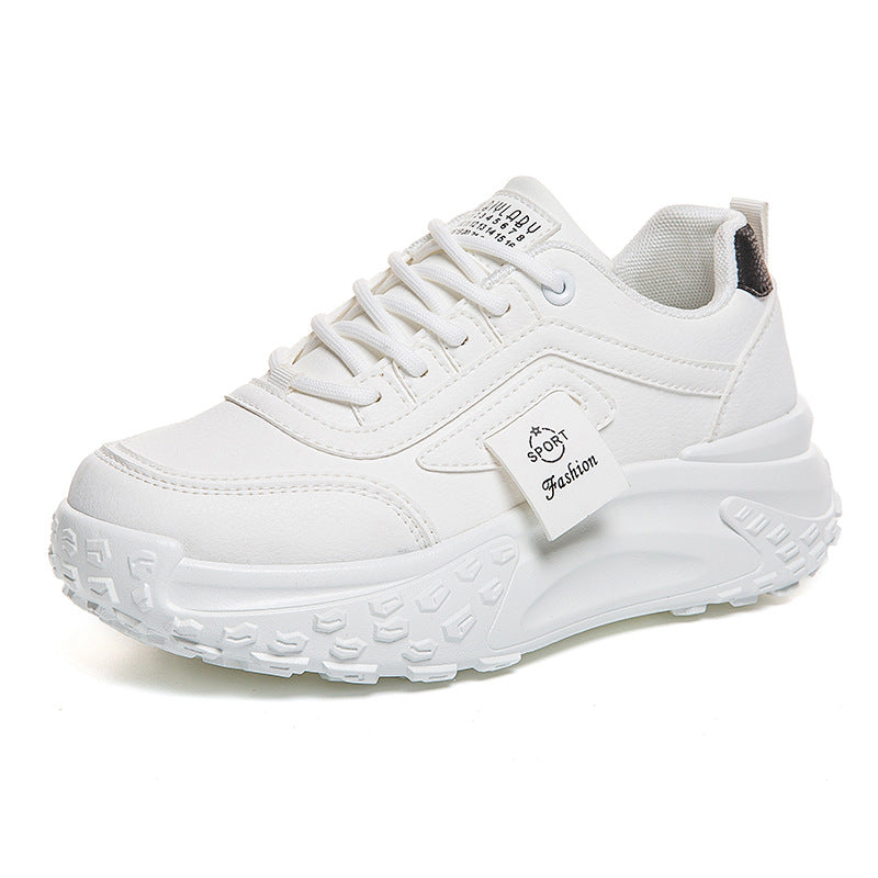 Popular Dad Sneakers for Women, Spring and Autumn Versatile Thick-Soled 2026 New Model, Trendy Casual Sports Shoes for Women, Student Running Shoes