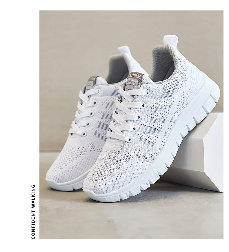 Women's Shoes 2026 Summer New Running Shoes Popular Wholesale Foreign Trade Women's Shoes Soft Sole Comfortable Cross-Border Sports Shoes for Women