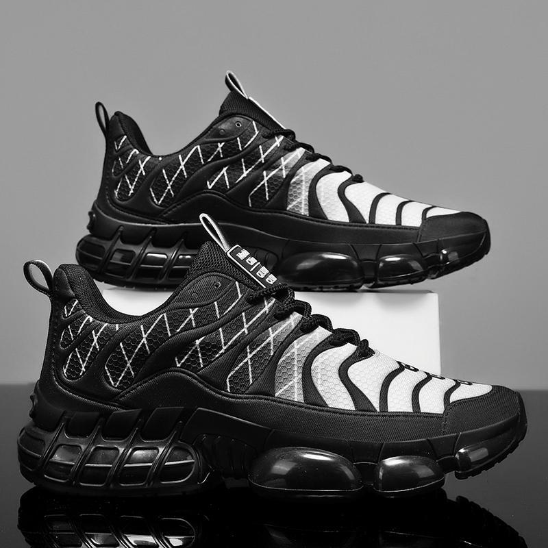 Running Shoes Men's Low-Cut Shock-Absorbing Wear-Resistant Breathable Casual Sports Shoes Outdoor Jogging Shoes Spring and Summer New Men's Shoes
