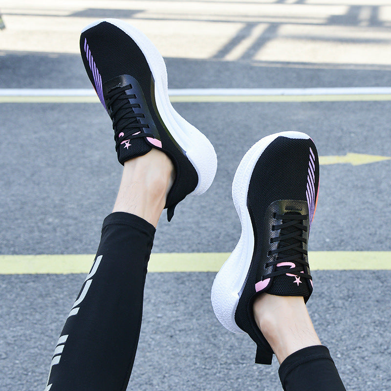 Couple Style Spring and Autum New Sports Shoes Men's Casual Shoes 2025 Lightweight Comfortable Breathable Running Shoes Men's Mesh