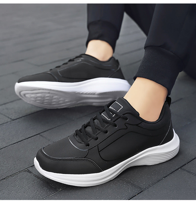 2023 Spring and Autumn New Men's Shoes Vintage Running Shoes Low-top Leather Forrest Gump Shoes Fashion Casual Youth Sports Men's Shoes