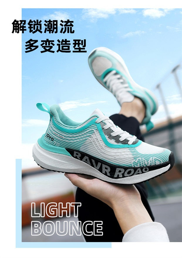 Cross-border New Breathable Casual Sports Running Shoes Autumn Fashion Coconut Shoes Light Outdoor Men's Shoes