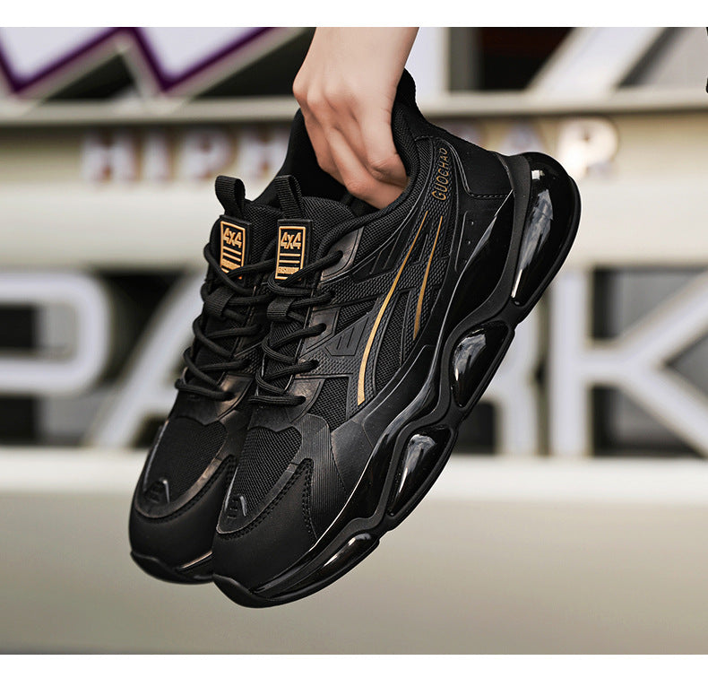 Summer Breathable Mesh Sports Shoes for Men, Soft Soles, Shock-Absorbing, Wear-Resistant, Lightweight Casual Running Shoes, Breathable and Comfortable Shoes