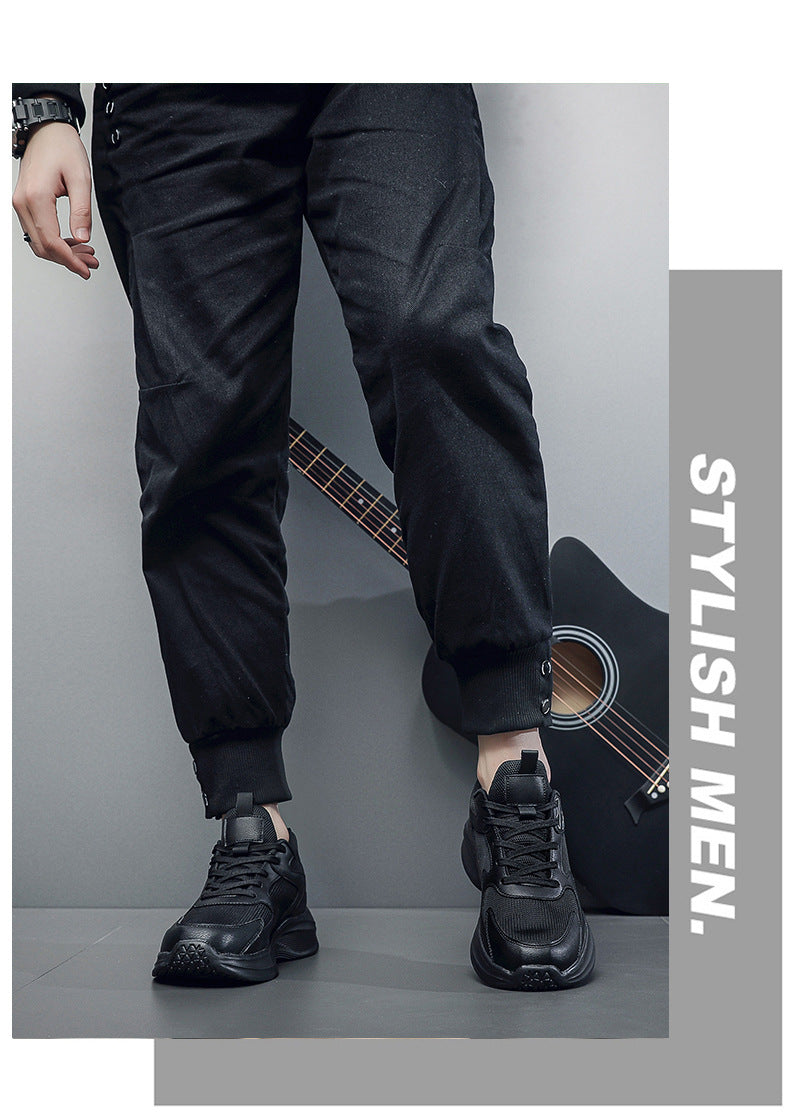 2026 New Men's Shoes, Popular Casual Trendy Shoes, Premium Materials, Soft Mesh Surface, Large Size Cross-Border Running Shoes