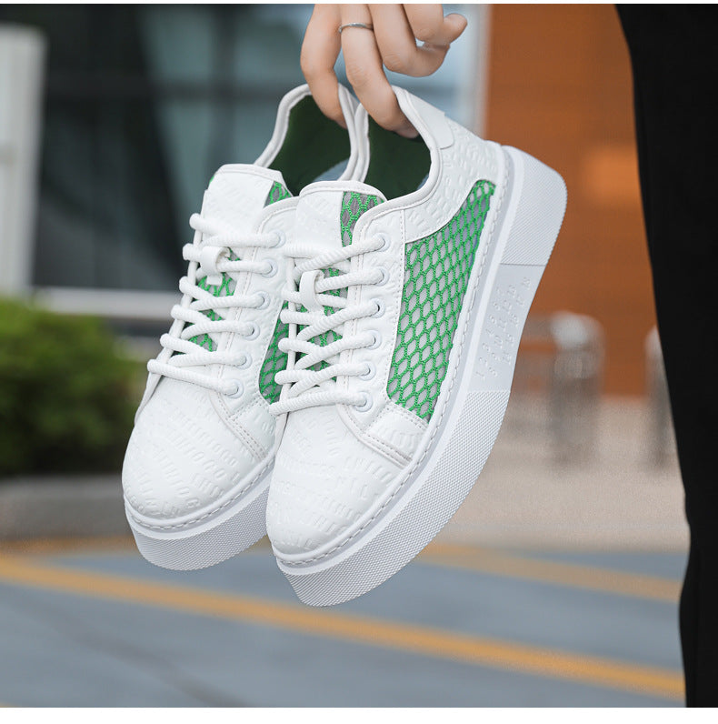 Men's Shoes 2026 Sneakers Versatile Sports Casual Shoes Youth Trendy Brand Running White Shoes Comfortable Breathable Low-Top