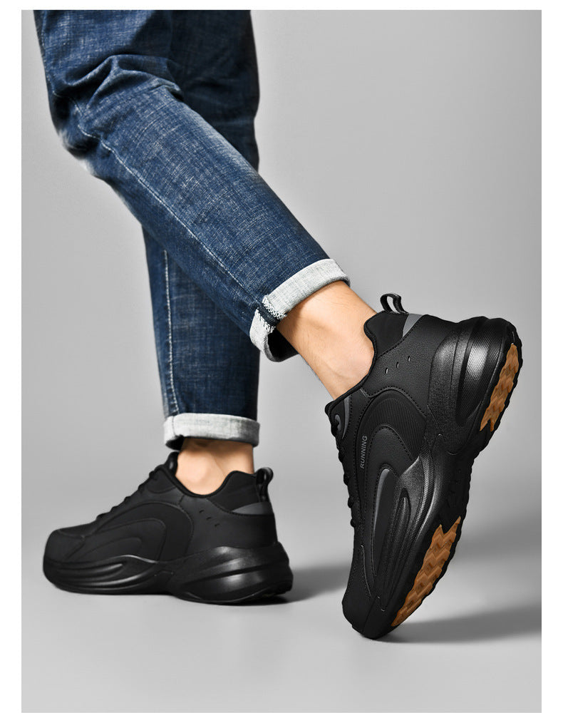 Extra Large Size Running Shoes Men's Sports Casual Shoes Autumn and Winter New Youth Lightweight Breathable Student Outdoor Trendy Shoes