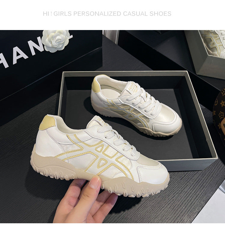 Women's Hiking Shoes Outdoor Sports Shoes Women's 2026 New Spring Hot-Selling Height-Increasing German Training Shoes Women's Forrest Gump Shoes