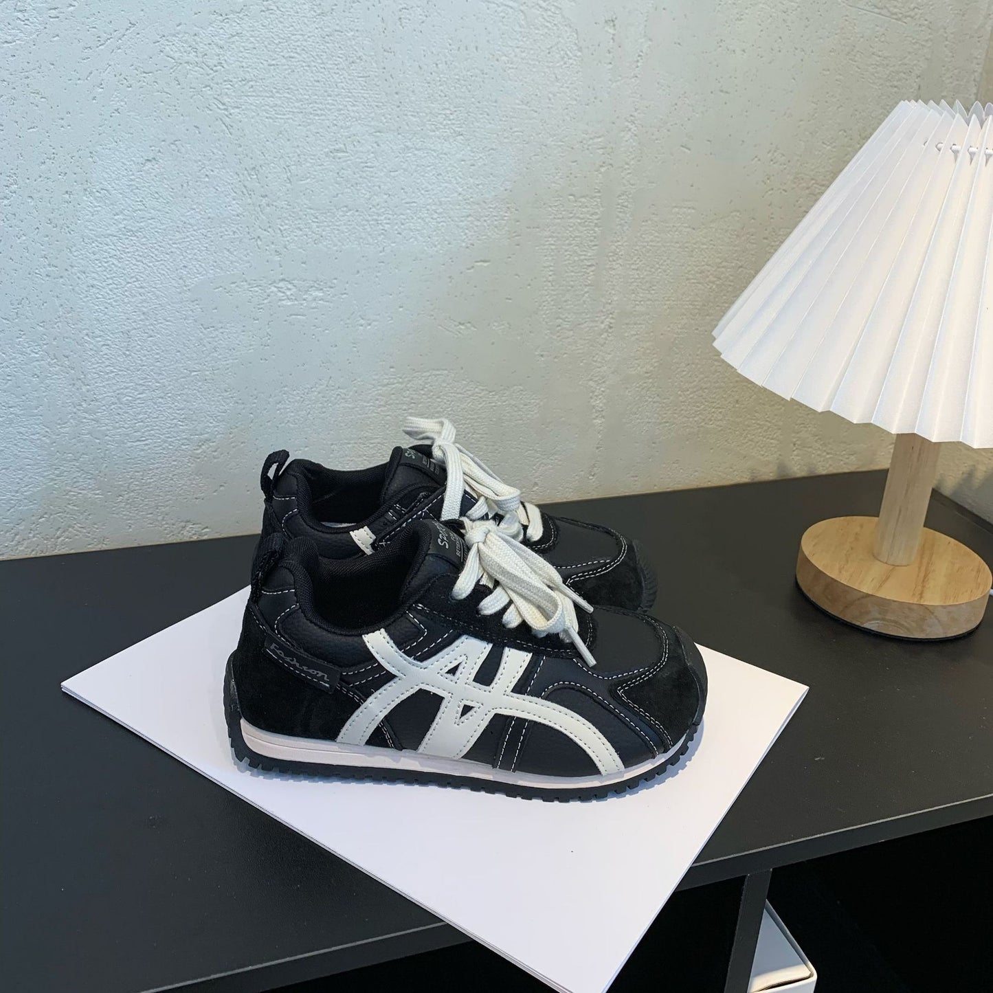 Children's Sports Shoes 2025 Autum New Boys' Low-Cut Non-Slip Forrest Gump Shoes Girls' Fashionable and Versatile Student Running Shoes