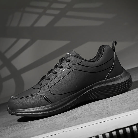 2023 Spring and Autumn New Men's Shoes Vintage Running Shoes Low-top Leather Forrest Gump Shoes Fashion Casual Youth Sports Men's Shoes