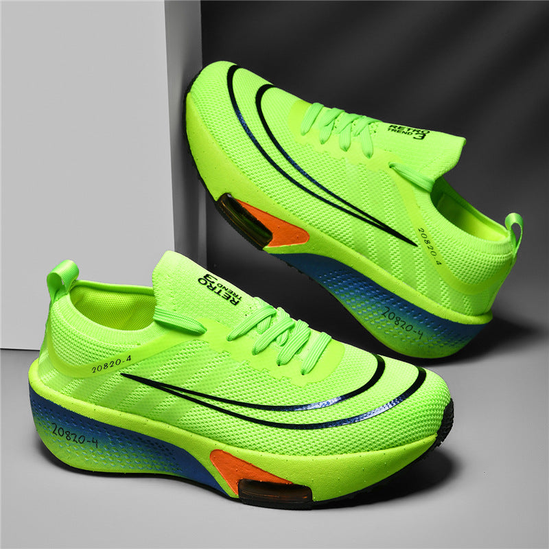 Broken 2 Carbon Plate Running Shoes for Men and Women, Professional Marathon Mesh Breathable Sports Shoes, Pegasus Air Cushion Shock-Absorbing Running Shoes