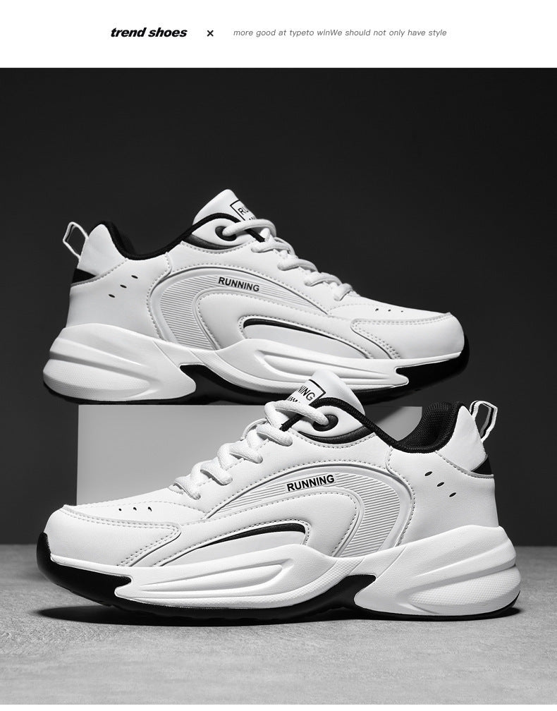Extra Large Size Running Shoes Men's Sports Casual Shoes Autumn and Winter New Youth Lightweight Breathable Student Outdoor Trendy Shoes